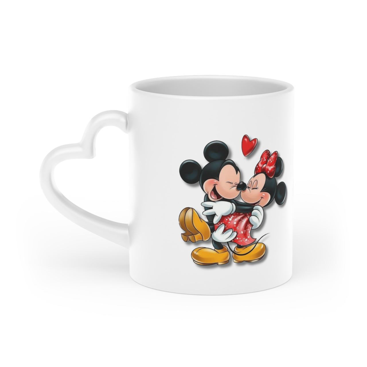 Caneca Mickey e Minnie Coração - Namorada